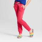 Plus Size Girls' Fleece Jogger Pants - Cat & Jack Dark Pink
