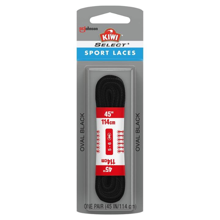 Kiwi Select Sport Oval Lace - Black