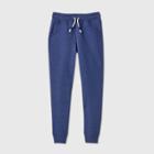 Girls' Cozy Jogger Pants - Cat & Jack Navy