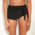 Kona Sol Women's Full Coverage High Waist Wrap Bikini Bottom - Kona