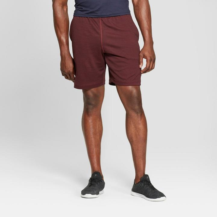 Men's Gym Shorts - C9 Champion Rich Maroon Heather