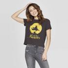 Women's Disney Princess Short Sleeve New World T-shirt (juniors') - Black