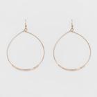 Target Front Facing Hoop Earrings - A New Day Rose Gold