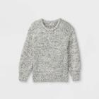 Girls' Pullover Sweater - Cat & Jack Dark Gray