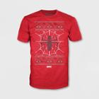 Funko Boys' Marvel Spider-man Holiday Short Sleeve Graphic T-shirt - Red