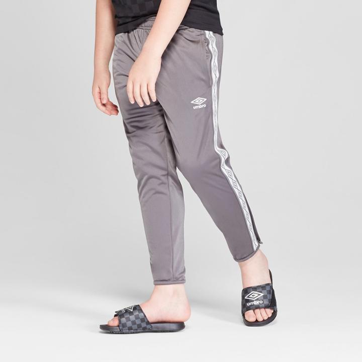 Umbro Boys' Double Diamond Track Pants - Industrial Grey