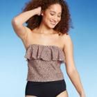 Kona Sol Women's Crop Flounce Tankini Top - Kona