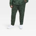 Men's Big French Terry Athletic Pants - All In Motion Green