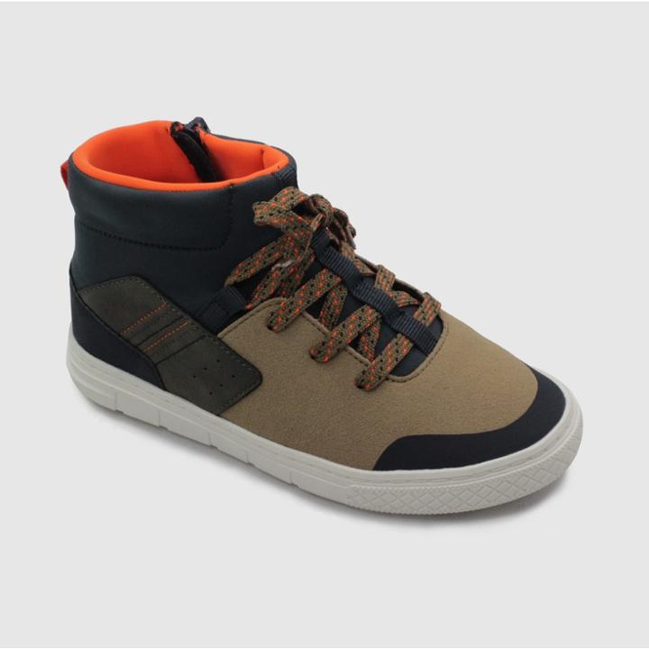 Boys' Pax Mid Top Sneakers - Cat & Jack Gray
