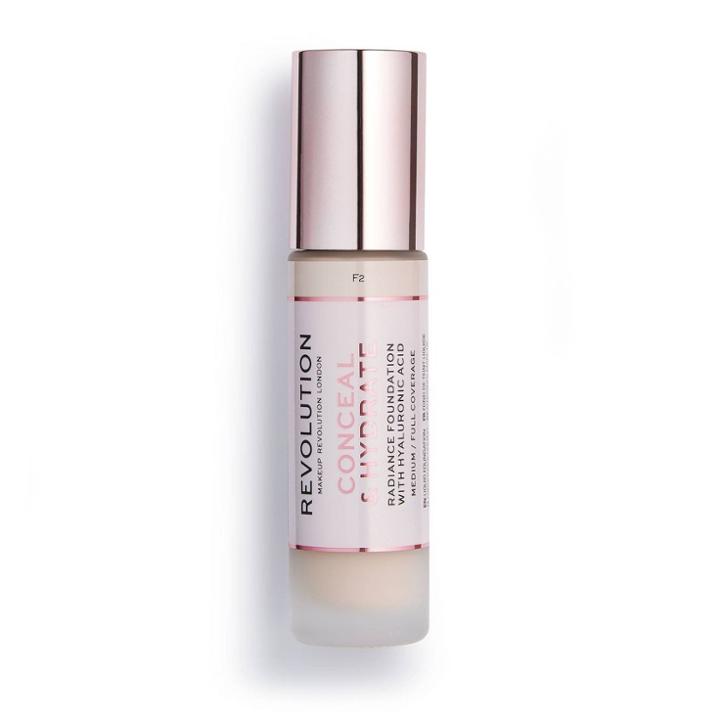 Revolution Beauty Conceal & Hydrate Foundation - F2