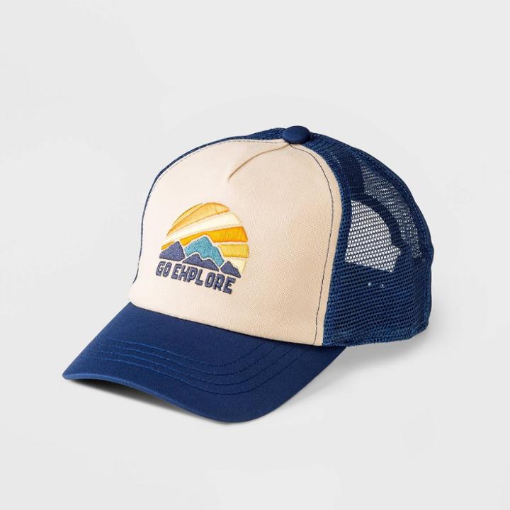 Kids' 'go Explore' Baseball Hat - Cat & Jack , One Color