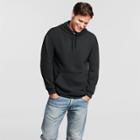 Men's Hanes Premium Fleece Pullover Hood With Fresh Iq - Black