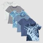 Honest Baby Toddler Boys' 6pc Short Sleeve T-shirt - Blue
