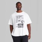 Adult Extended Size Regular Fit Short Sleeve Crewneck T-shirt - Original Use White