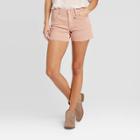 Women's High-rise Short Jean Shorts - Universal Thread Vintage Rose 00, Women's, Pink
