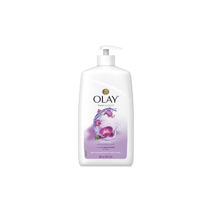 Olay Fresh Outlast Soothing Orchid & Black Currant Body Wash Pump