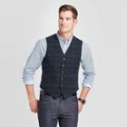 Men's Plaid Standard Fit Suit Vest - Goodfellow & Co 2xl, Men's,