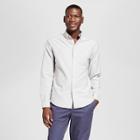 Men's Standard Fit Whittier Oxford Long Sleeve Button-down Shirt - Goodfellow & Co Gray