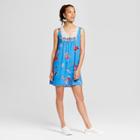 Women's Embroidered Shift Dress - Xhilaration (juniors') Blue