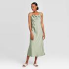 Women's Sleeveless Slip Dress - Prologue Green