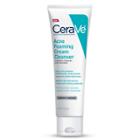 Cerave Acne Foaming Cream Cleanser With Benzoyl Peroxide