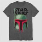 Men's Star Wars Boba Fett Short Sleeve Graphic T-shirt - Charcoal Heather