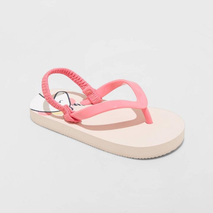Toddler Adrian Flip Flop Sandals - Cat & Jack Pink