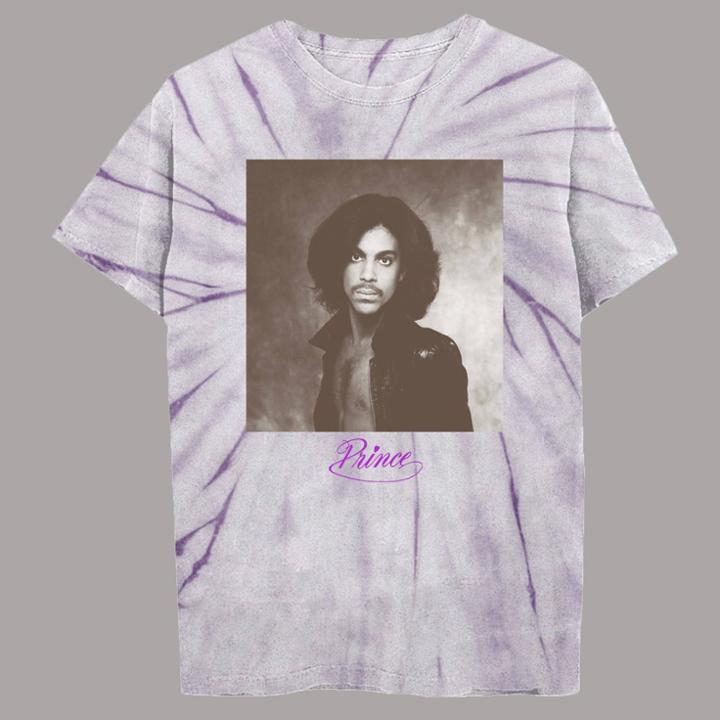 Merch Traffic Men's Prince Tie-dye Short Sleeve Graphic T-shirt - Purple