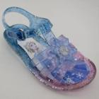 Toddler Girls' Frozen Jelly Sandals - Blue Ice