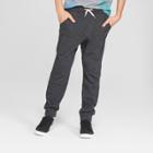 Boys' Jogger Pants - Cat & Jack Charcoal Gray M, Boy's, Size: Medium, Grey Gray