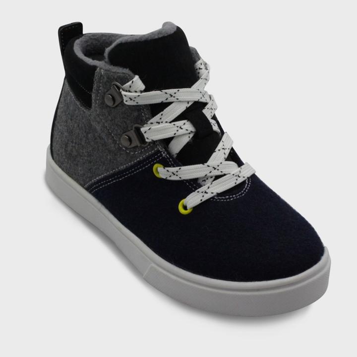 Boys' Porter High Top Wool Sneakers - Cat & Jack Navy