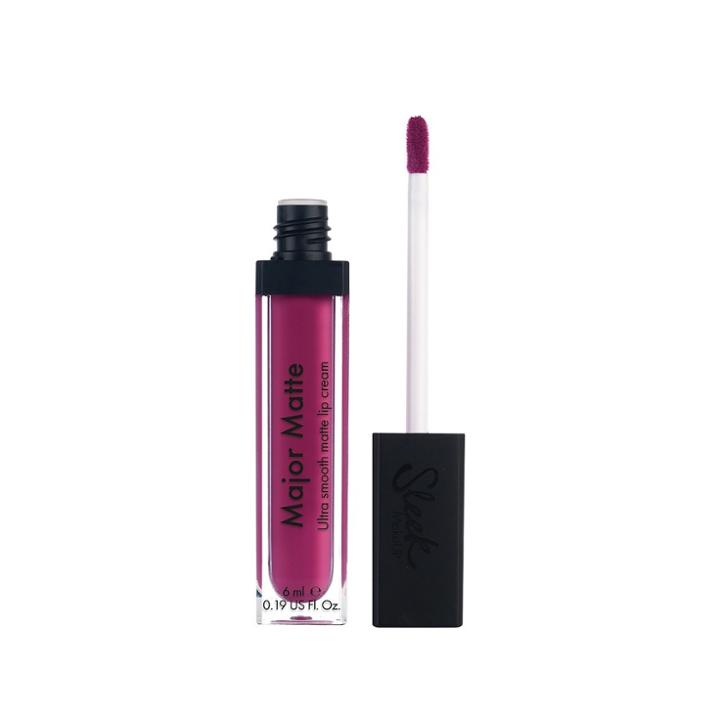 Sleek Makeup Major Matte Ultra Smooth Matte Lip Cream Fandango Purple - .19oz