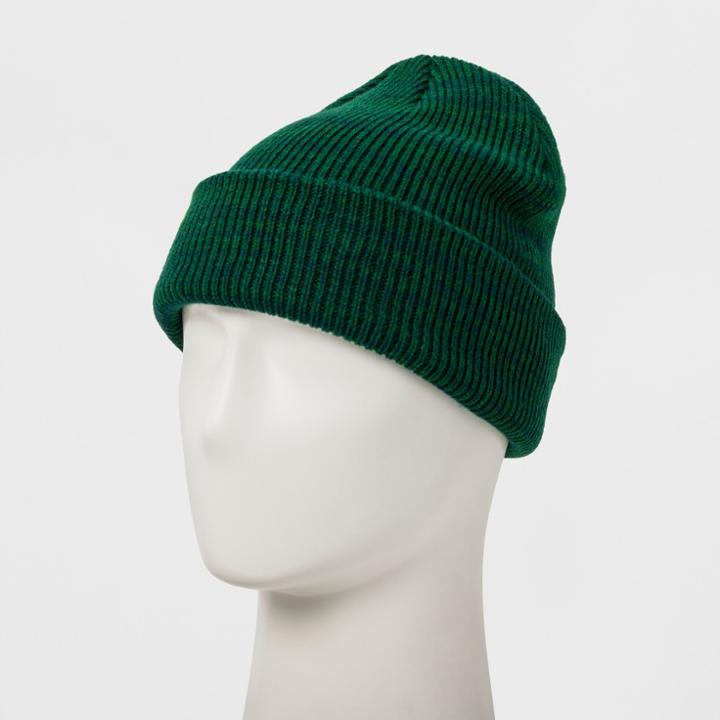 Men's Cuff Knit Beanie - Original Use Green