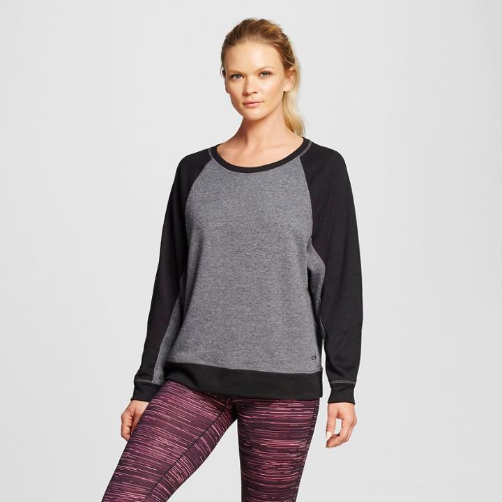 Women's Activewear Sweatshirt - Black Heather Xxl - C9 Champion