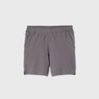 Men's Knit Woven Shorts - All In Motion Gray