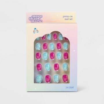 More Than Magic Press-on Nails Glitter - 24ct - More Than