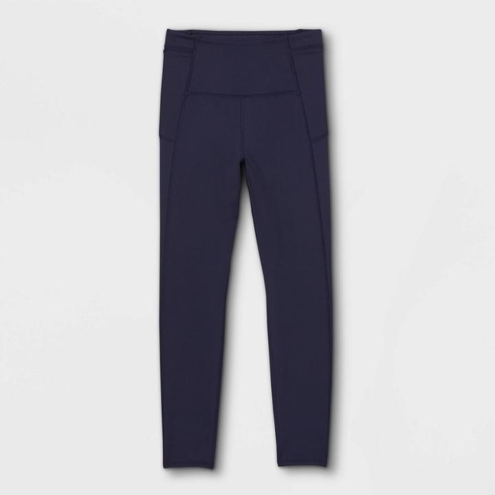 Girls' Performance Uniform Leggings - All In Motion Dark Blue