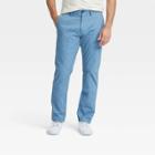 Men's Slim Fit Chino Pants - Goodfellow & Co Light Blue