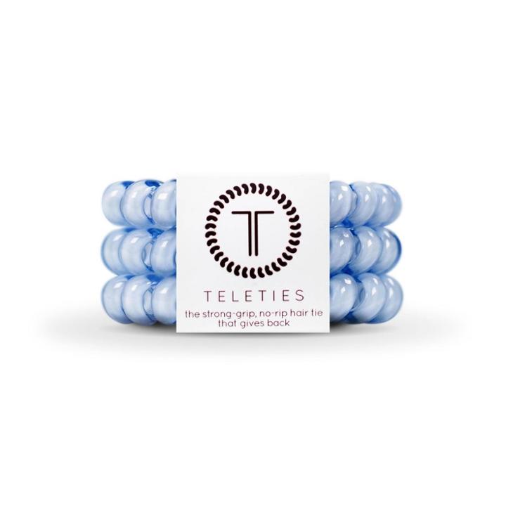 Teleties Elastics - Washed Denim -