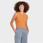 Women's Bodysuit - Universal Thread Mango Orange