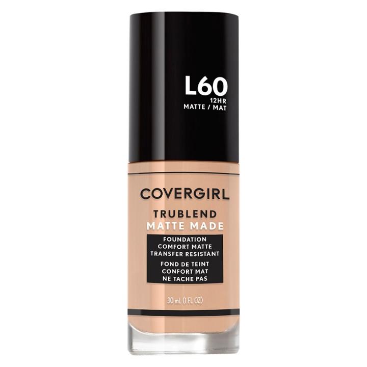 Covergirl Trublend Matte Made Foundation L60 Light Nude