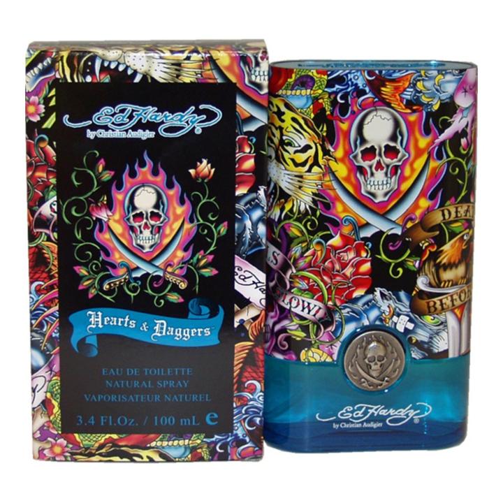Ed Hardy Hearts & Daggers By Christian Audigier For Men's - Edt
