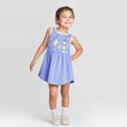 Toddler Girls' Dr. Seuss Oh The Places You'll Go Dress - Purple 12m, Girl's, Blue