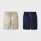 Boys' 2pk Pull-on Shorts - Cat & Jack Blue M, Boy's,
