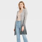 Women's Ombre Cardigan - Knox Rose Gray