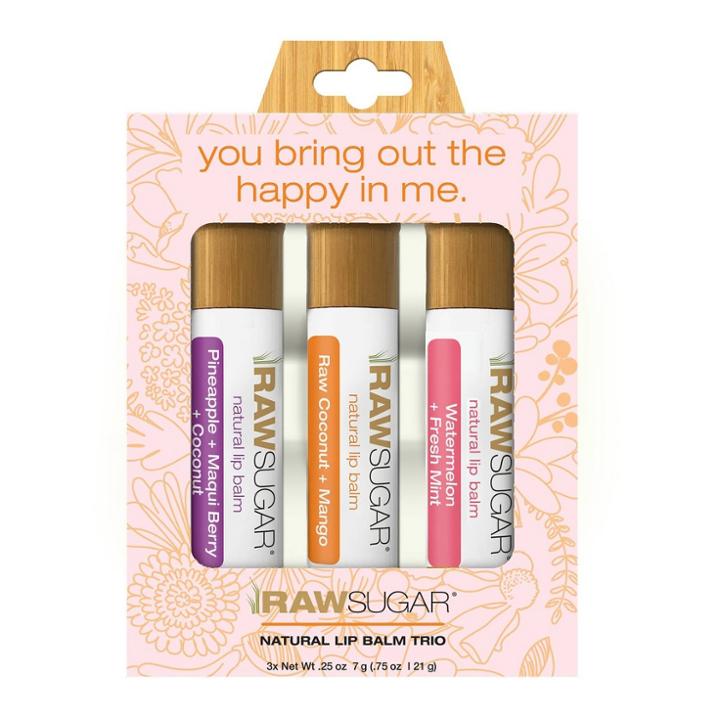 Raw Sugar Lip Balm Set