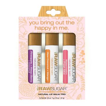 Raw Sugar Lip Balm Set