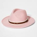 Girls' Solid Hat - Art Class Pink One Size, Girl's
