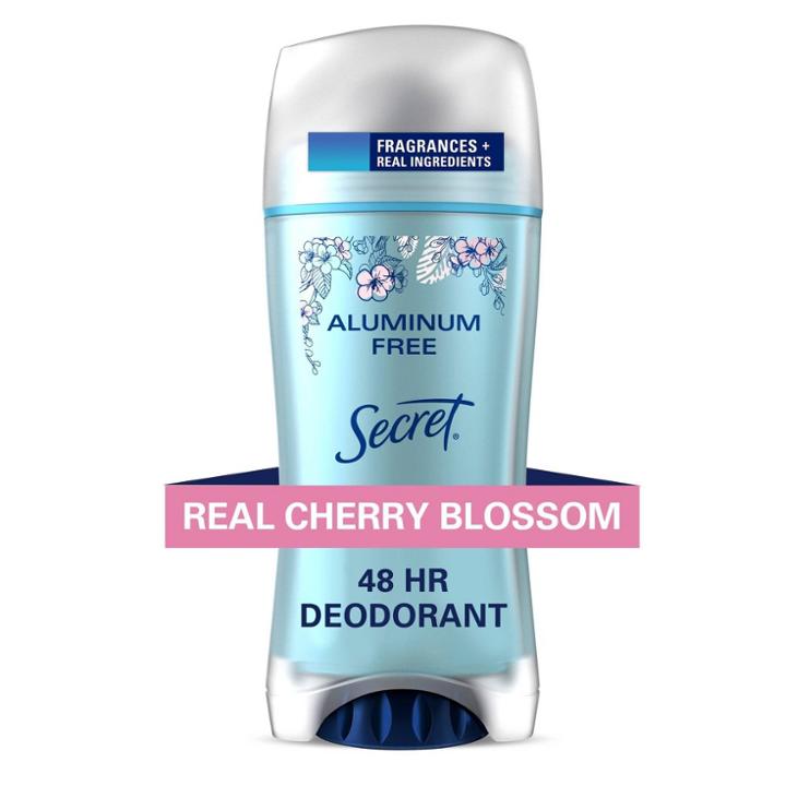 Secret Aluminum Free Deodorant For Women -cherry Blossom
