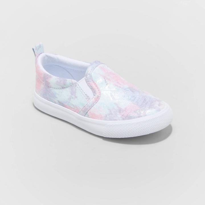 Toddler Girls' Emilia Sneakers - Cat & Jack Blue/purple